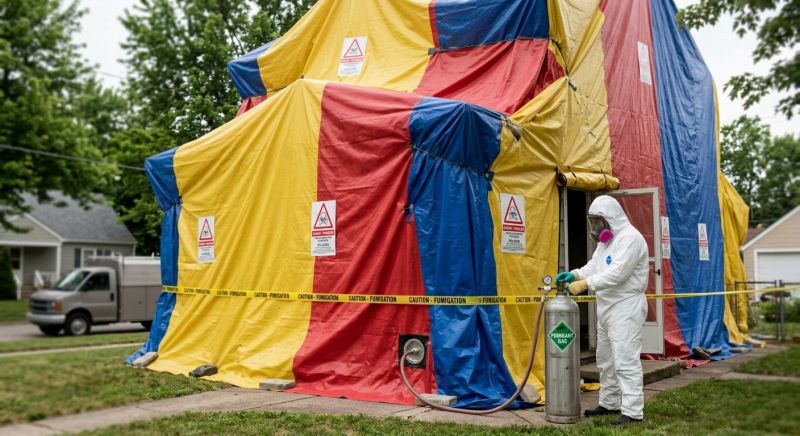 Termite Tenting in Fayetteville, NC